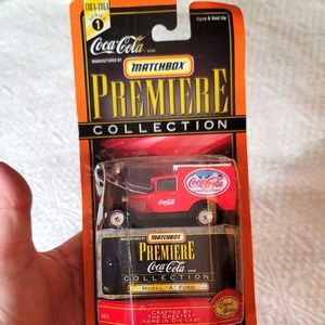 MATCHBOX COCA COLA FORD MODEL A DELIVERY TRUCK 1998 PACKAGE GREAT GRAPHICS NWT